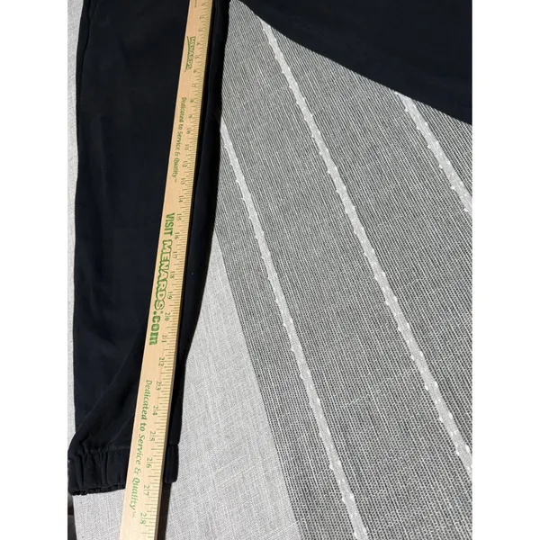 Hollister Adjustable Rise Joggers Womens‎ XXS Black Fleece Lounge Sweatpants - Image 4
