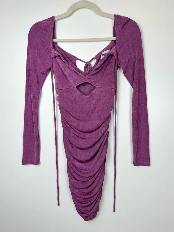 Princess Polly Stretch Halter Mini Dress - Image 3