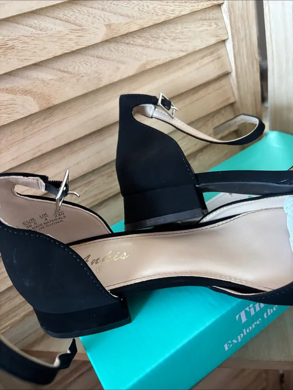 Ankle-Strap Black Women’s Shoes 6 - Image 4