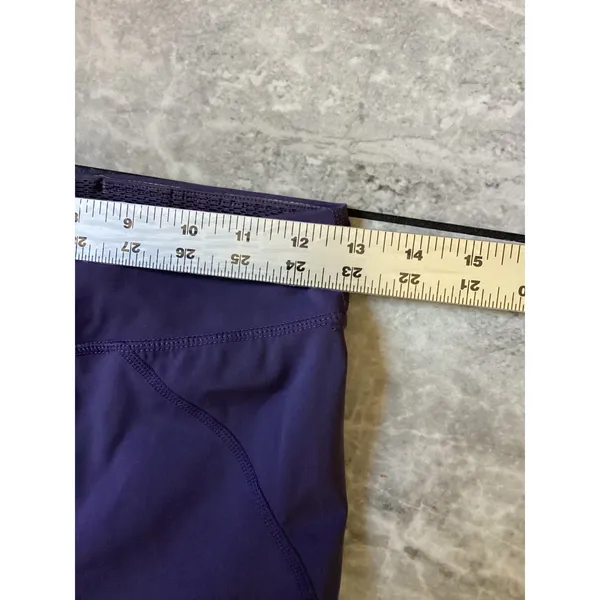FP Movement Free People Purple Laser Cut Wing High Rise Leggings Small S OB66170 - Image 4