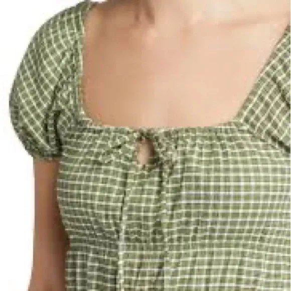 Madewell Omaha Tiered Top Women's Blouse Size Medium - Image 2