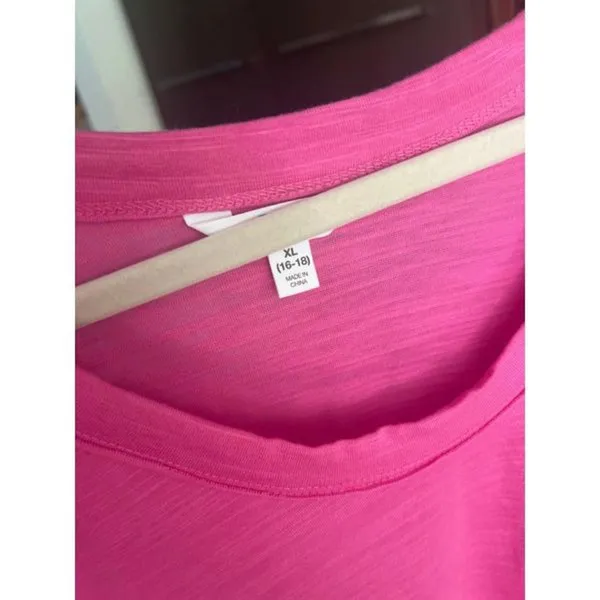 Time and try pink shirt short sleeve‎ XL - Image 3