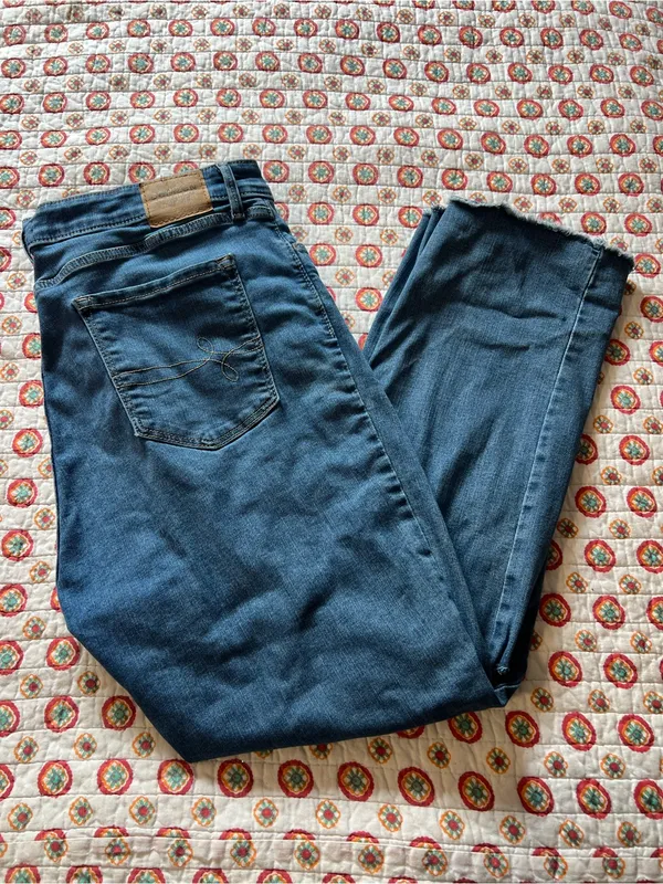 Denizen Levi’s High Rise Ankle Straight Jeans size 14 - Image 6