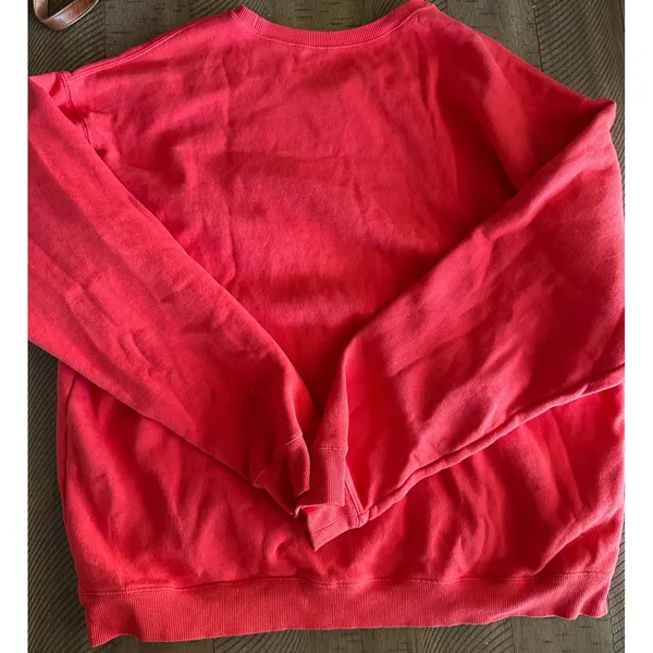 Morgan Wallen "One Night At A Time" 865 Coral Red Crewneck Sweatshirt - Size XL - Image 2