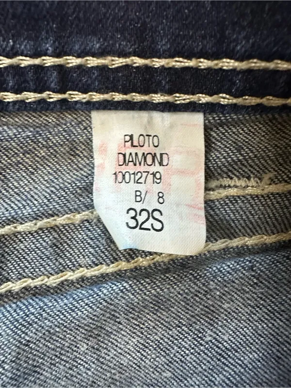 Ariat Dark Blue Bootcut Jeans with Contrast Stitching - Image 5