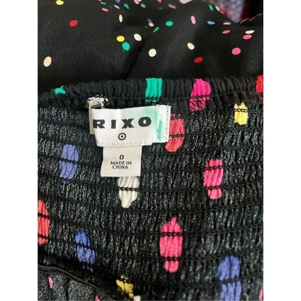 Rixo‎ for Target Black Polka Dot Long Sleeve Dress - Image 5