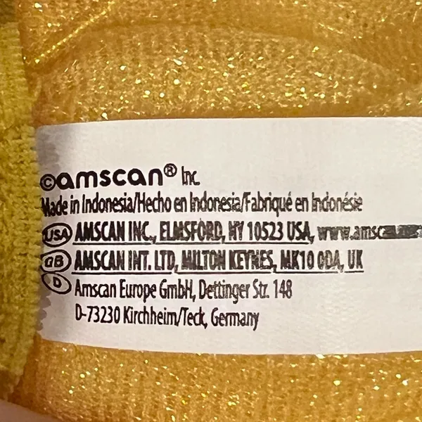 Amscam Adult One‎ Size Yellow Tutu 10" Elastic Waist Costume Ballerina - Image 4