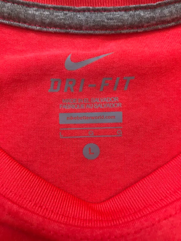 Nike Swoosh Orange Top - Image 3