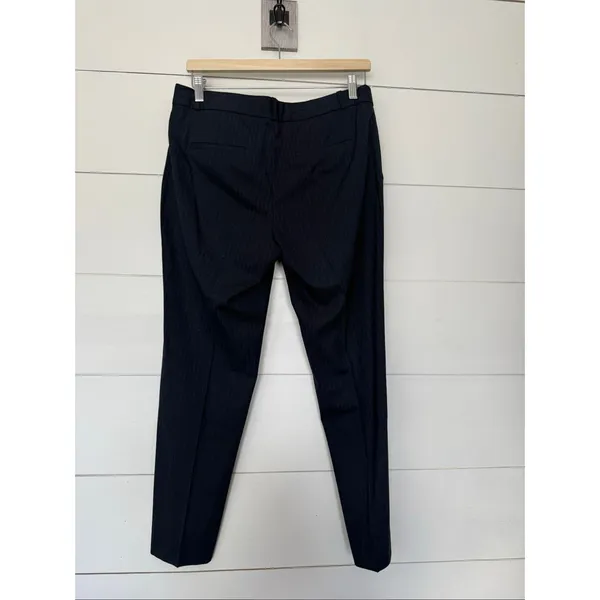 Banana Republic Women’s 6S Navy Striped Dress Pants Career Office Core - Image 4