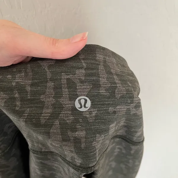 Lululemon Wunder Train High Rise Tights Leggings Heathered Bronze Green Olive - Image 5