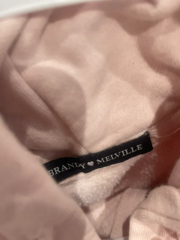 Brandy Melville Cropped Zip Up - Image 2