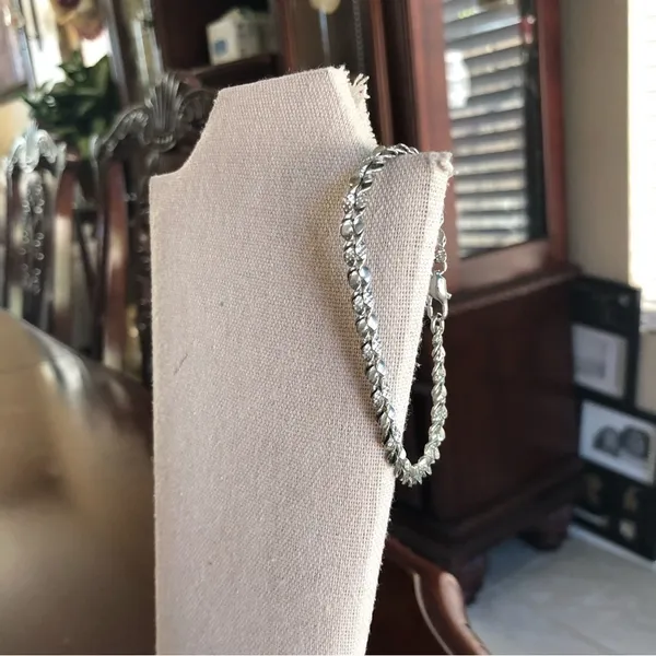 Vintage Silver Tone Bracelet - Image 2