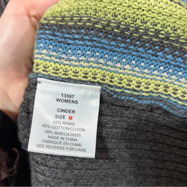 woolrich cinder gray multi front zip sweater vest - Image 4