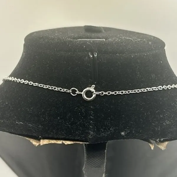 Vintage Cross Pendant Real Silver Cable Chain Plated Stainless Steel Womens New - Image 4