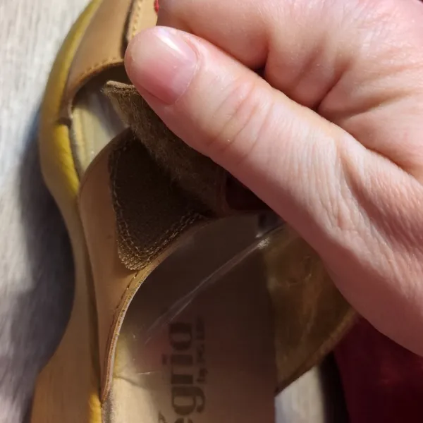 Alegria By Pg Lite Linn Cognac Needles And Pins Sandals Size 37 - Image 8