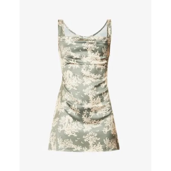 Miaou Ginger Floral-Print Woven Mini Dress - Image 2