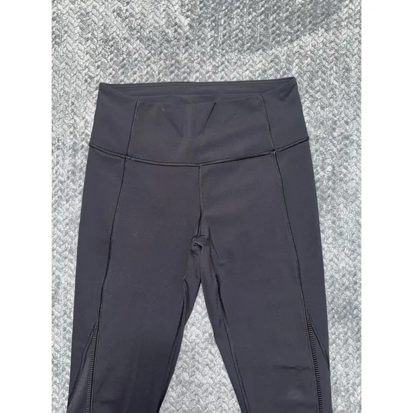 Lululemon Leggings Womens In Movement Crop Everlux Athletic Yoga Run Sz 10 - Image 2