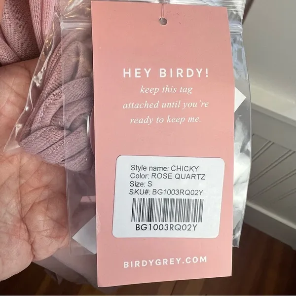 Birdy Grey Chicky Convertible Multi-way Maxi Dress Rose Quartz Pink Size S - Image 3