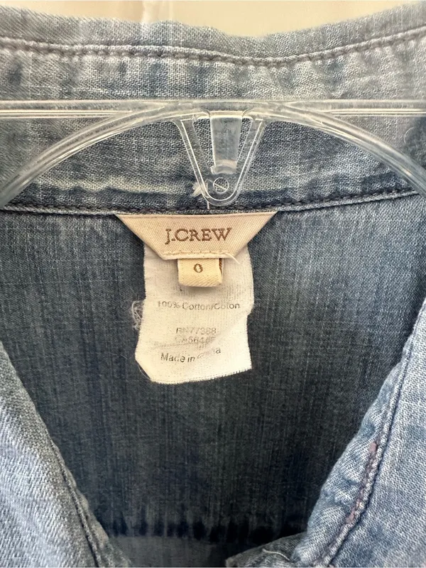 J. Crew denim shirt - Image 3