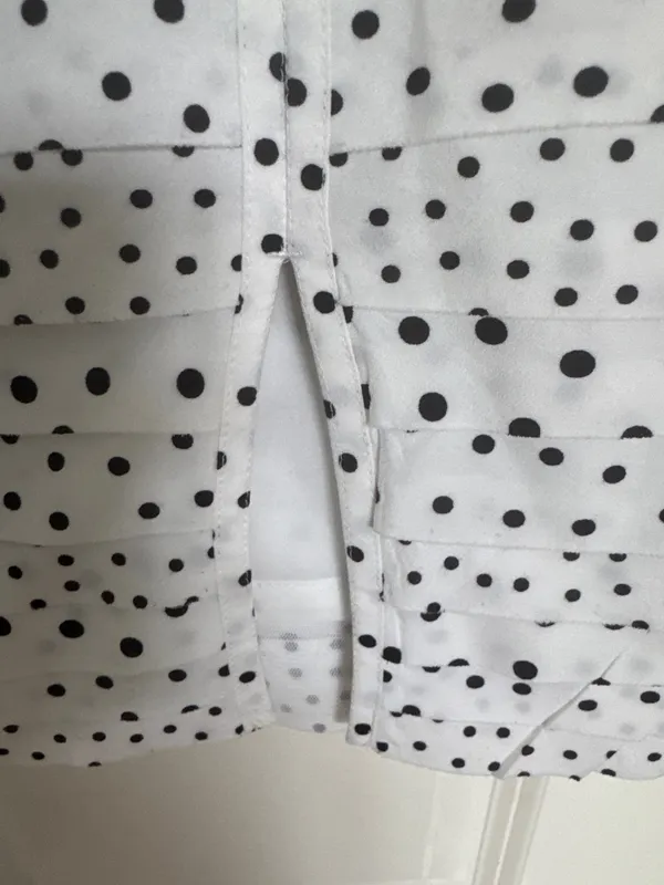 White House Black Market polka dot skirt - Image 4