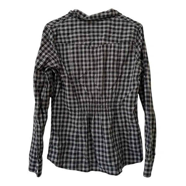 Levi’s Original Brand Women Size Large Button Down‎ Long Sleeve Shirt Country - Image 2