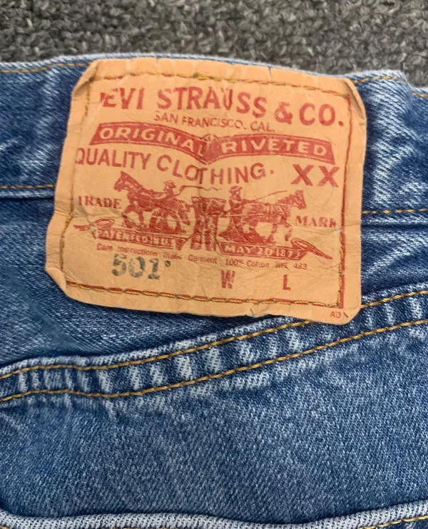Vintage 501 Levi's Jeans - Image 3
