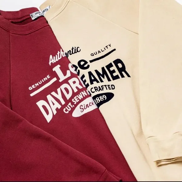 DAYDREAMER x LEE Genuine Quality Sweatshirt in Khaki Size M New w/ Tag MSRP $120 - Image 15