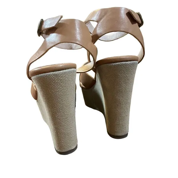 ‎Steve Madden Orlena Tan Wedges size 11 - Image 5