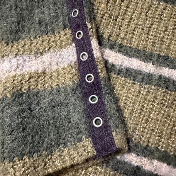 Free People Alpaca Sid Stripe Oversized Pullover Sweater; size medium - Image 9