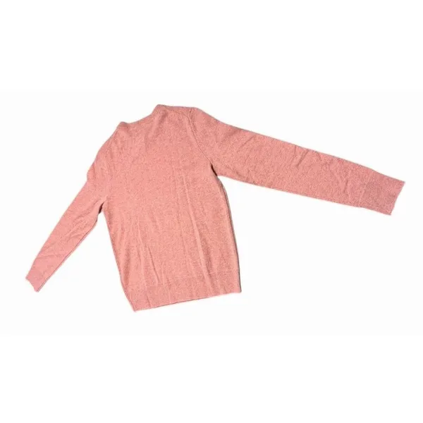 Quince Women’s Mongolian Cashmere Crew Neck Sweater XS Mauve Mist Soft Pink - Image 10