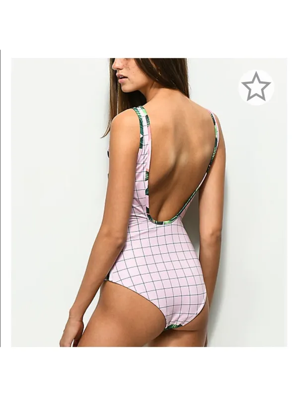NWT Farm Rio x Adidas Tropical One Piece Bodysuit Size Medium - Image 2