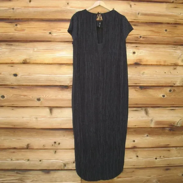 Sabina Musayev Anthropologie Textured Renaissance Midi Dress - Image 9