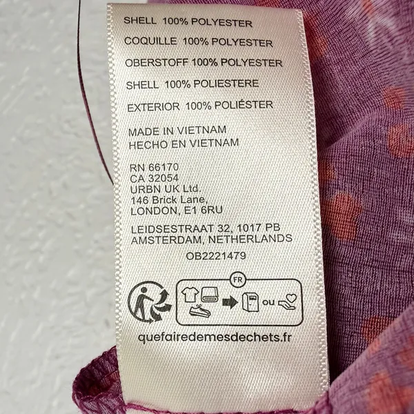 Free People Fearless Knit Tank Dragonfruit Combo Ruffle Tie Front Size Small - Image 5