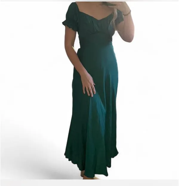 Hello Molly Emerald Midi Dress - Image 8