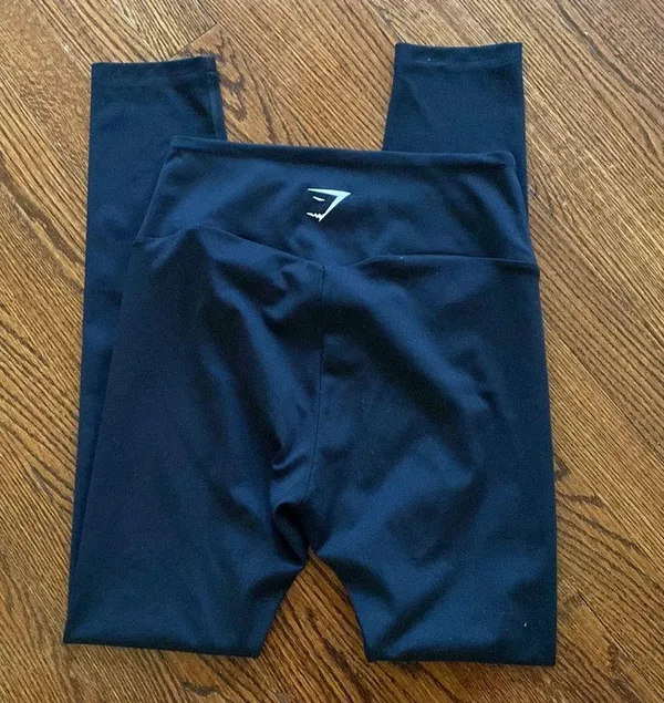 Gymshark Black Basic Super Soft Leggings - Image 3