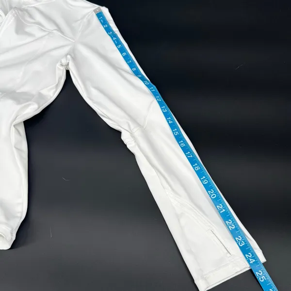 Queenie Ke White Full Zip Athletic Jacket L Size L - Image 8