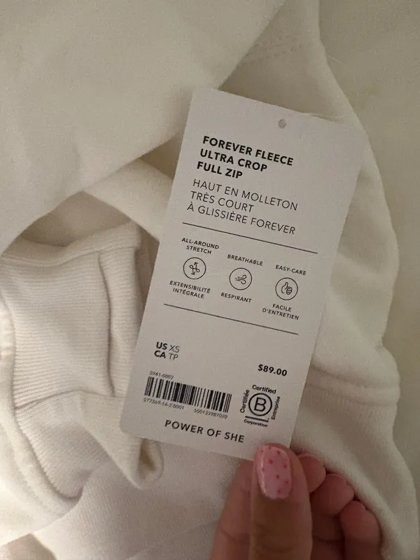 New!! Athleta zip up - Image 2