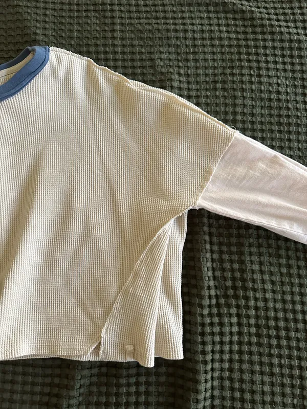 Bohme Long Sleeve Waffle Knit Long Sleeve - Image 7