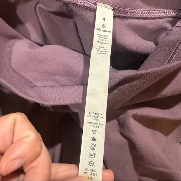 Lululemon Align High-Rise Pants – Size 4 – Wisteria Purple – Buttery Soft - Image 7