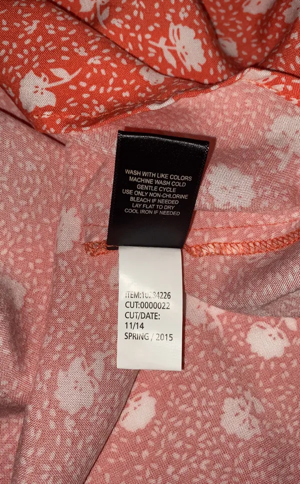 Torrid Coral Floral Babydoll Tank Midi Dress Summer Plus Size 2X - Image 8