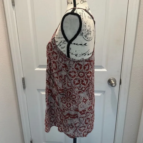 Daytrip Lightweight Bohemian Printed Camisole Tank Top - Image 2