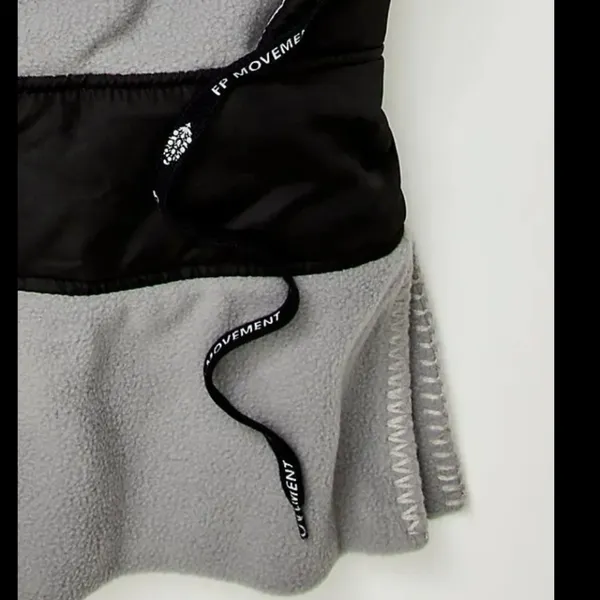 NWT Free People Puffer Popover Hood in Black - Image 2
