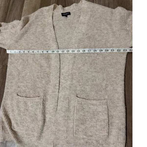 Alexis‎ Taylor New York Open Front Cardigan Sweater, Size Large - Image 11