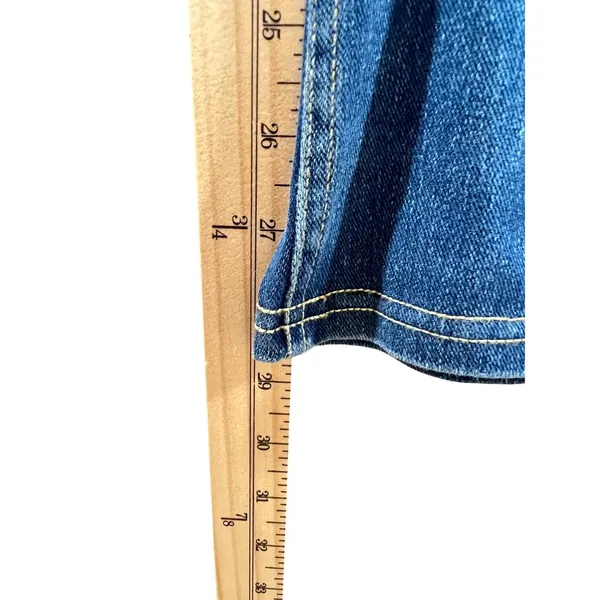 641 | NWT Halara Flex High Waist Flare Leg Stretch Denim Blue Womens S - Image 8