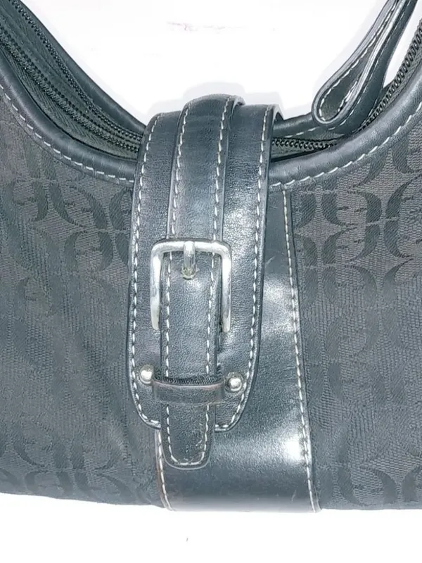 Fossil Black Logo Shoulder Handbag - Image 5