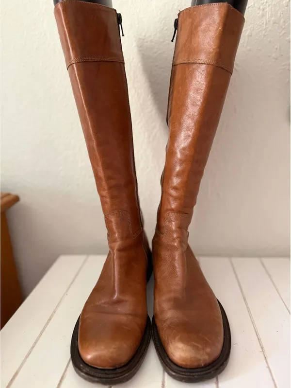 Vero Cuoio Tan leather knee - Image 4