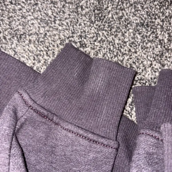 Carhartt Women's Relaxed Fit Hoodie Purple Size Medium - Image 5