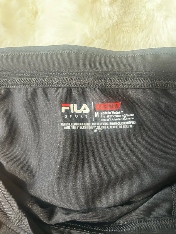 Medium FILA Leggings Black Women’s Sport - Image 3