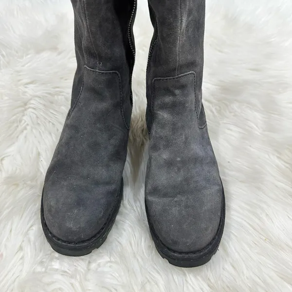 Born Women's Gabriella Suede Knee-High Boot Sz 8 - Image 5