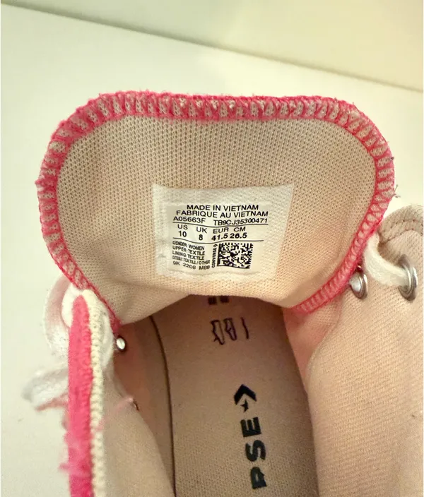 Pink Converse Platform High-Top - Image 2
